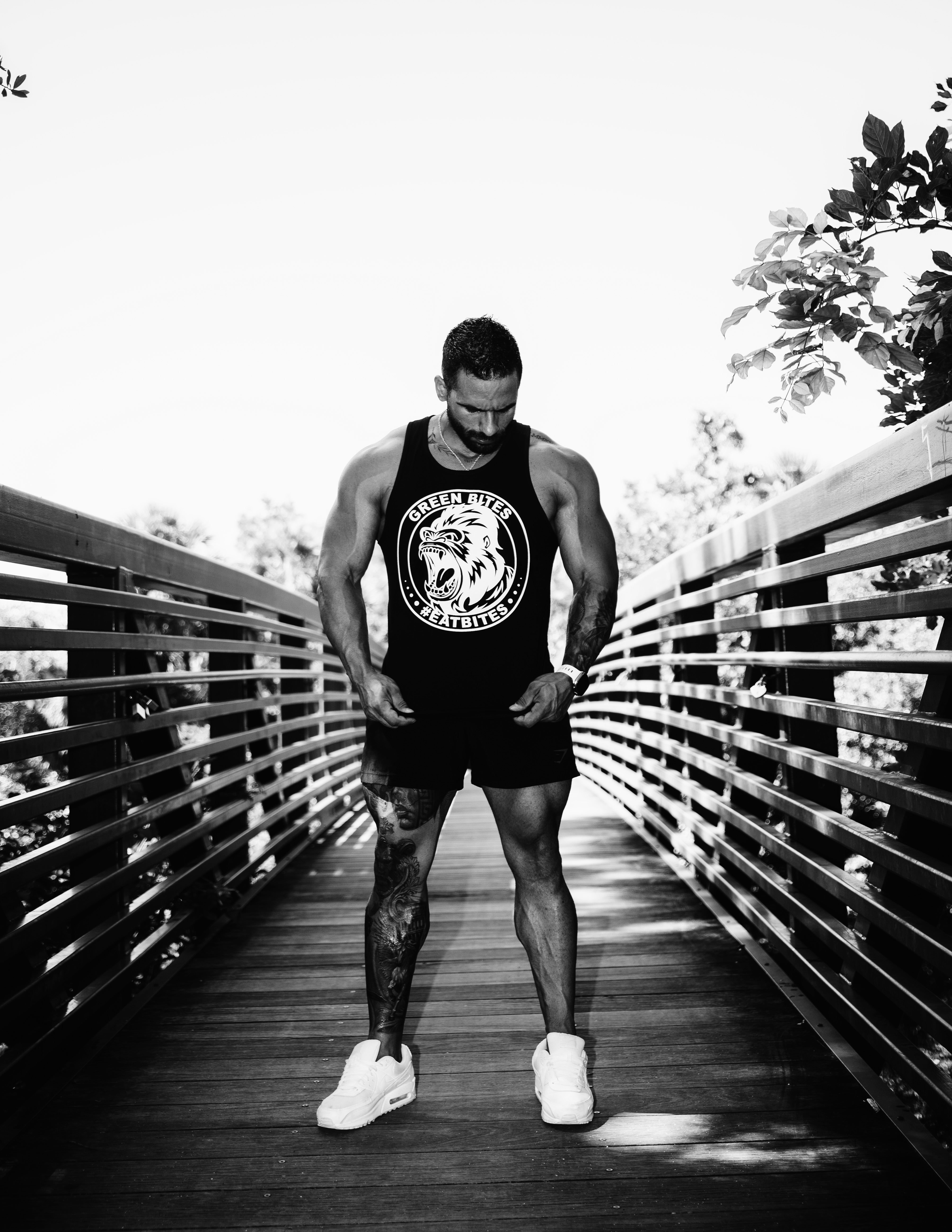 BLACK #EATBITES2025 SummerSHREDZ tank