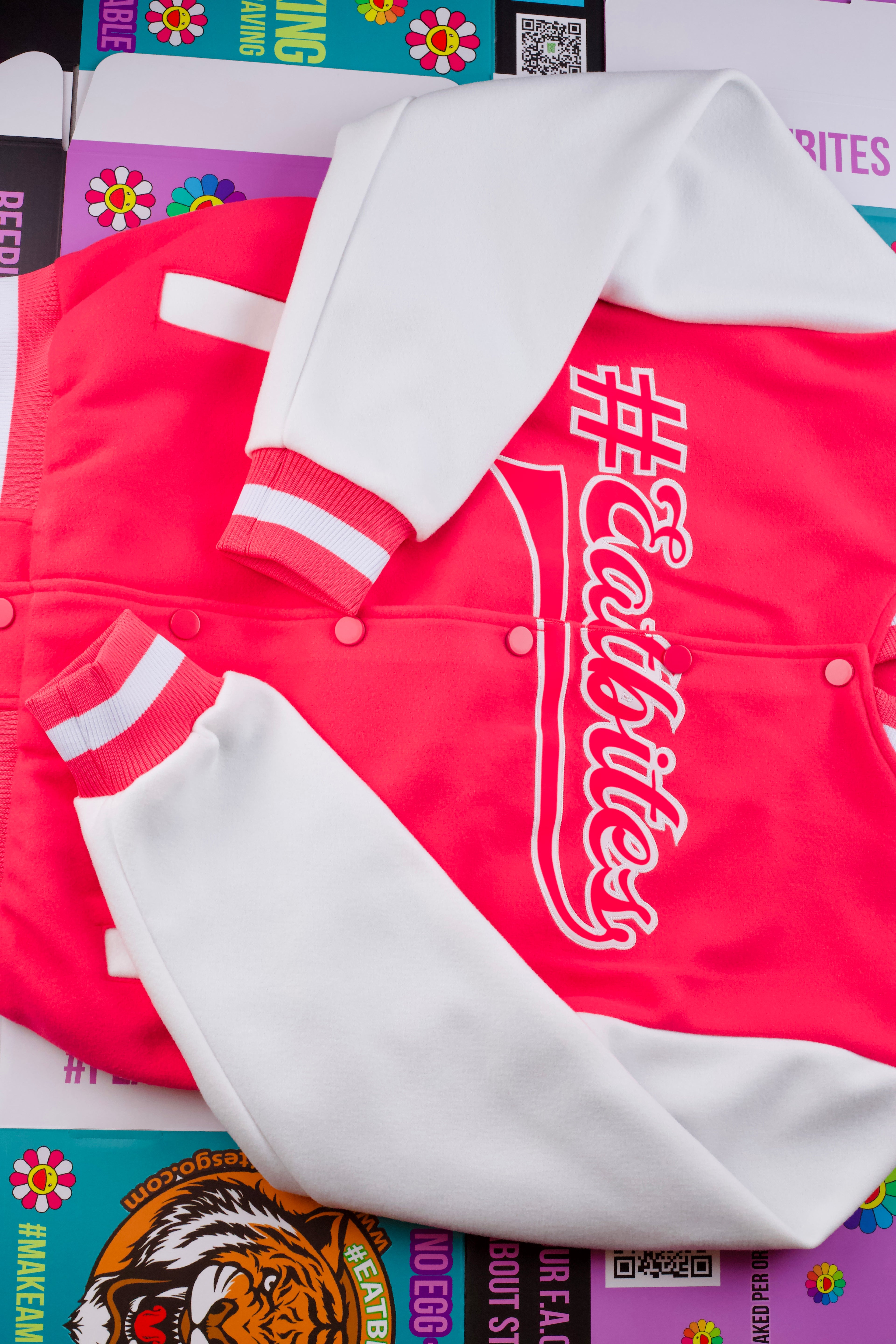 Varsity #EATBITES JACKET premium size S