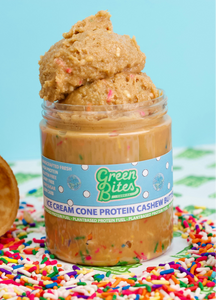 ICE CREAM CONE PROTEIN CASHEW BUTTER