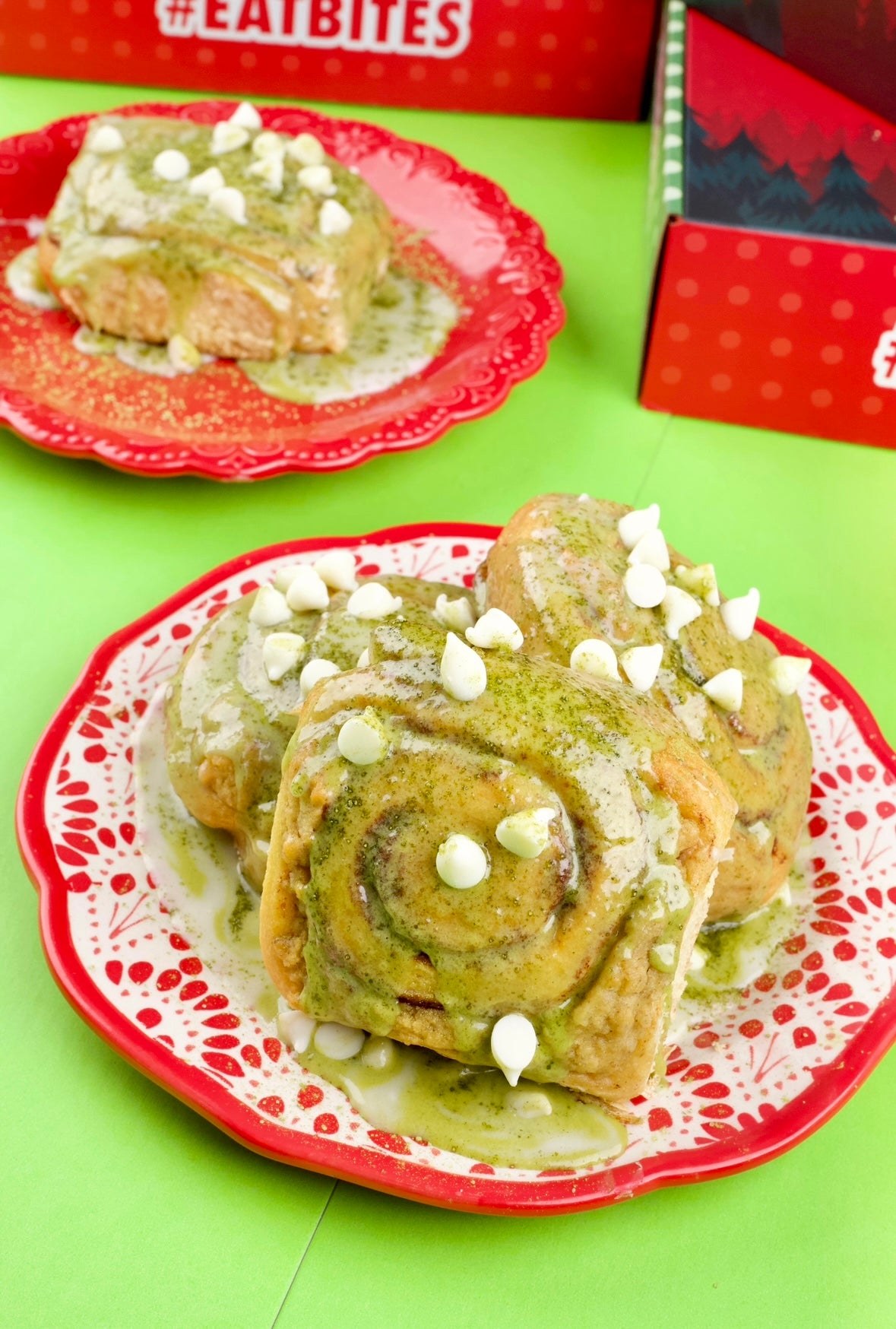 The GRINCH Matcha ROLL