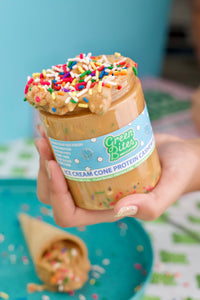 ICE CREAM CONE PROTEIN CASHEW BUTTER