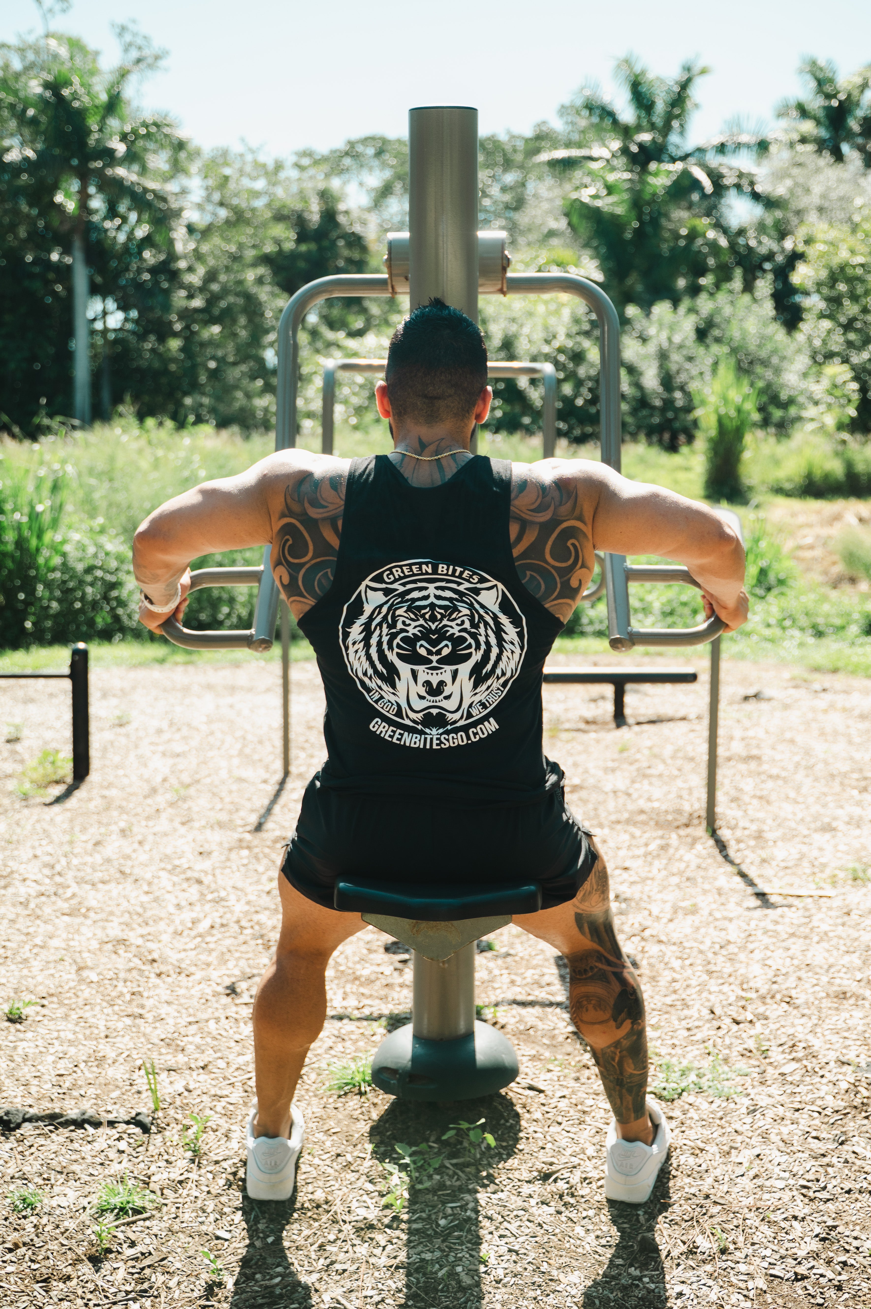 BLACK #EATBITES2025 SummerSHREDZ tank