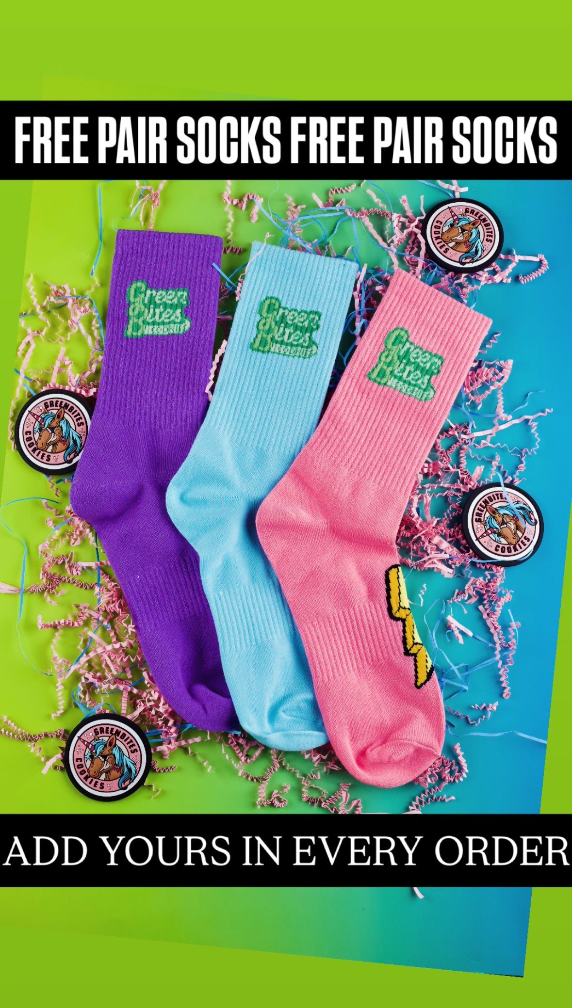 FREE SOCKS - 2026COLORES