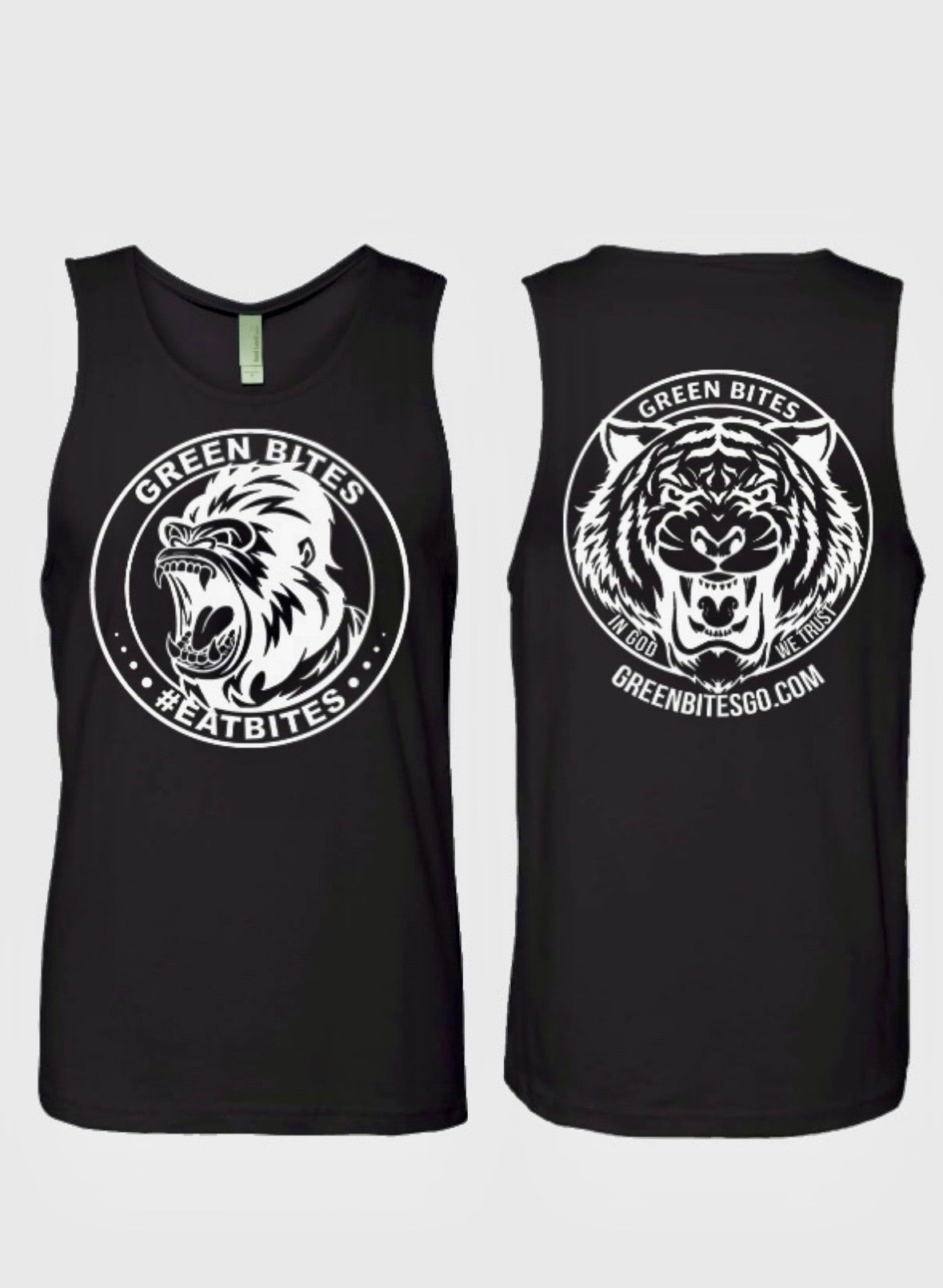 BLACK #EATBITES2025 SummerSHREDZ tank