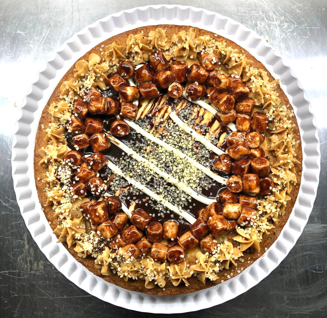 Peanut butter S’mores Cheesecake